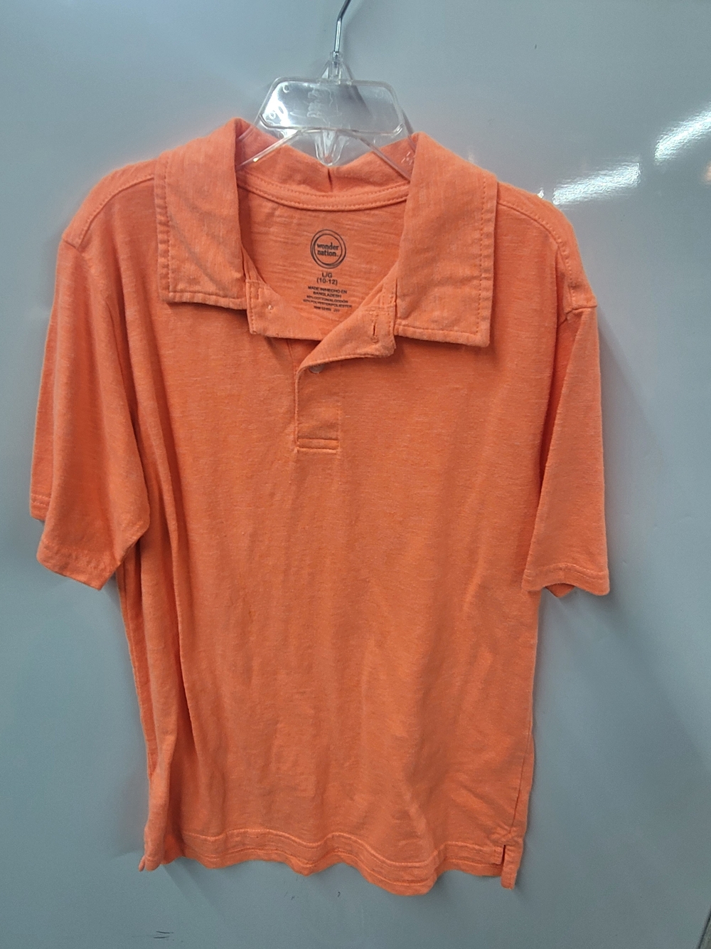 wonder nation Orange Boys Polo Shirt